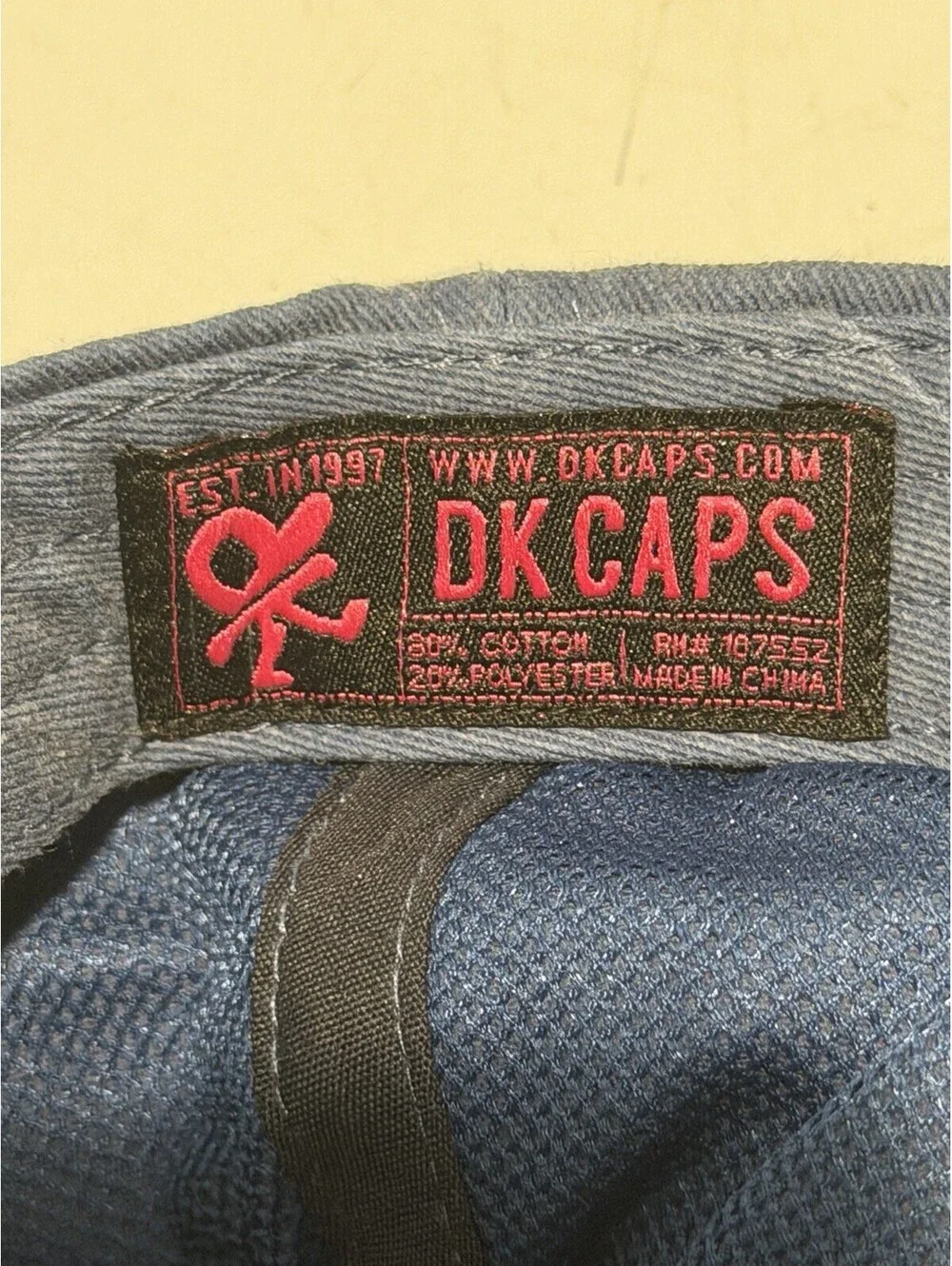 Unisex Dk Caps Adjustable Cap Hat One Size Blue Siesta Key Florida Embroidered